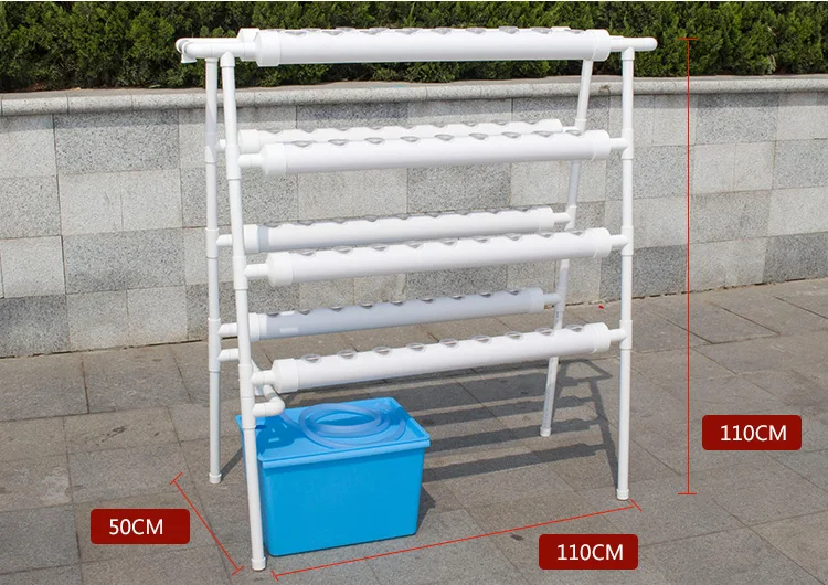 Гидропоника система NFT с 72 шт чистой чашки сада реквизит|hydroponics mediums|hydroponic ledhydroponics