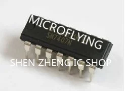 

Новая и оригинальная интегральная схема SN7407N SN7407 DIP14, 5 шт.