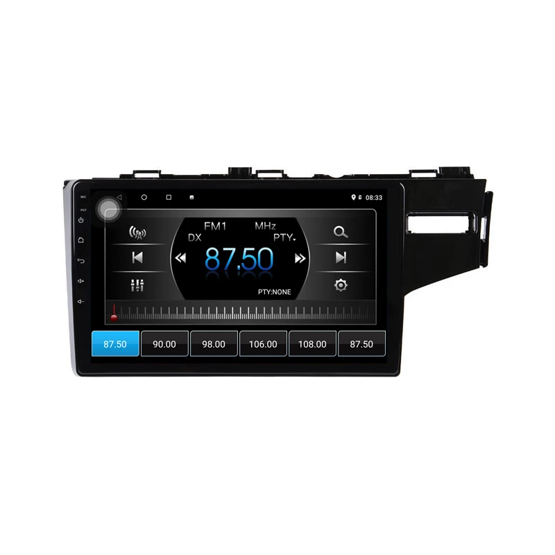 4G ram 2.5D ips 8 ядерный Android 9,1 автомобильный DVD мультимедийный плеер gps для honda Fit jazz Right driving 15- Радио Навигация