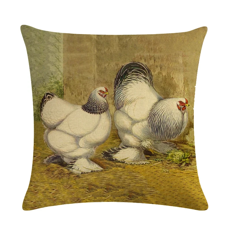 Винтажная Наволочка на подушку льняная декоративная наволочка искусственная 45x45