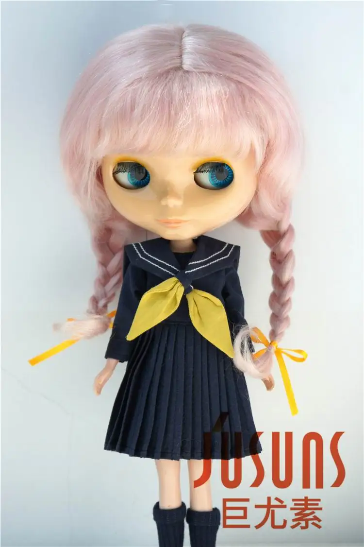 JD2031 Длинные Ангольские мохер милые Анна косы BJD кукольные парики Размер 10-11 дюймов кукольные аксессуары