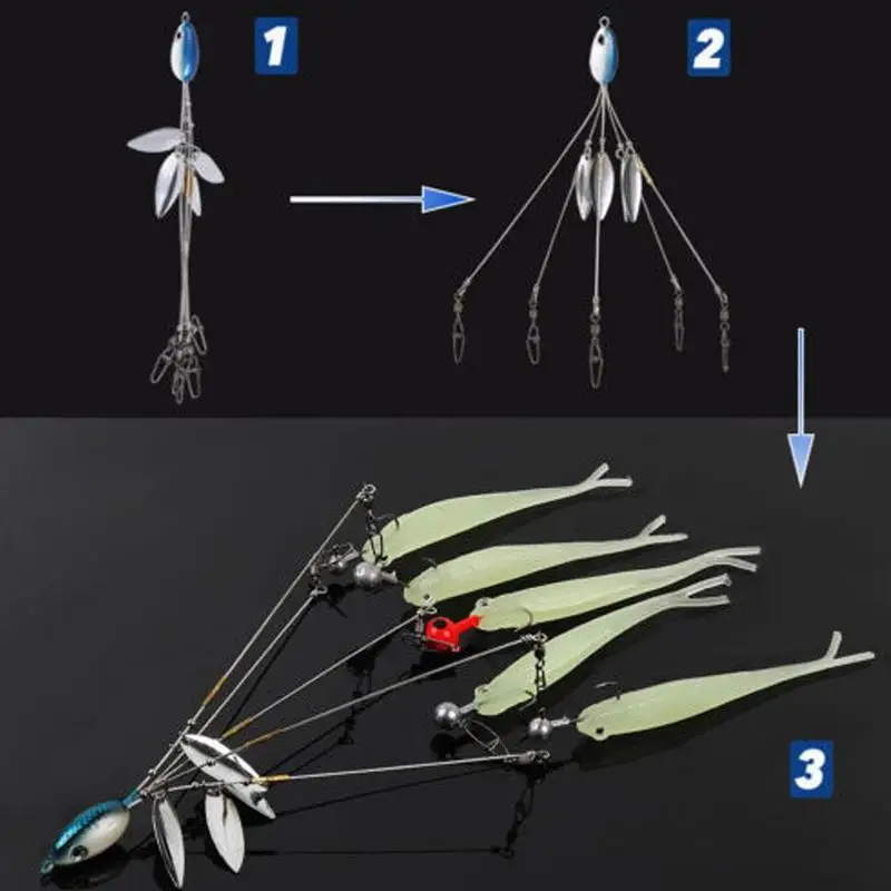 1 шт. металлическая рыболовная приманка 18 см|fishing tackle|metal fishing lurealabama rig |