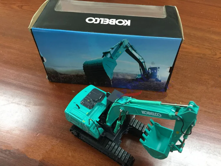 Коллекционная литая игрушка модель подарок 1:40 Kobelco SK210LC 10 гидравлический
