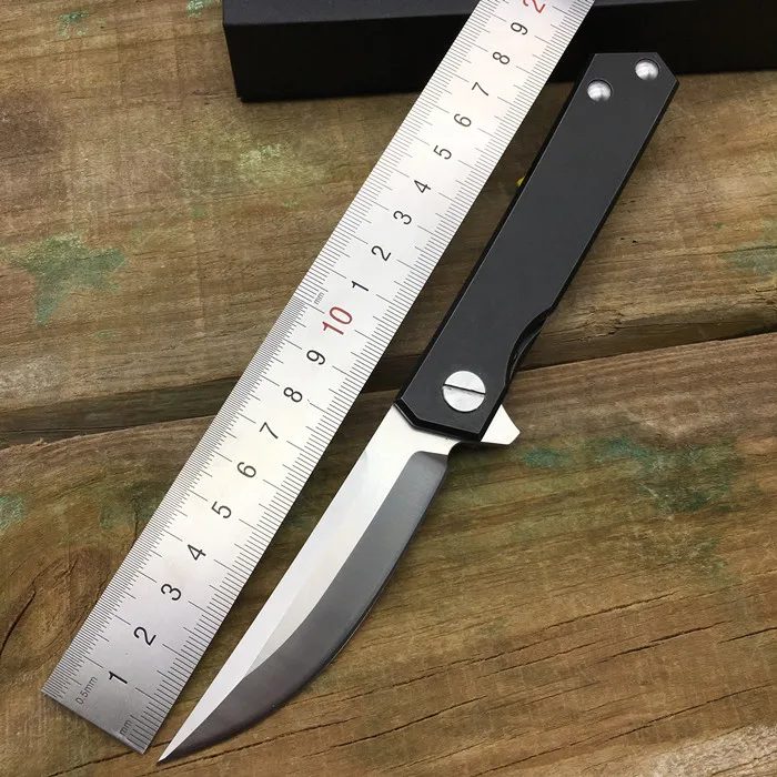 Новый KATANA стиль Titanium складной нож Флиппер карманом в стиле милитари