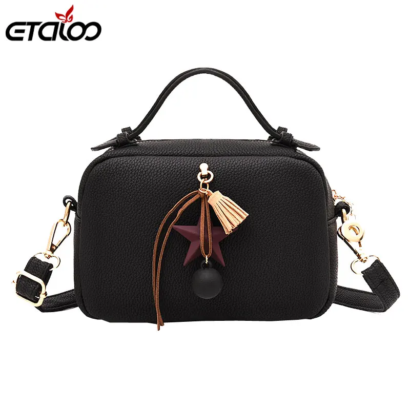 Женская сумка из искусственной кожи Милая Мини сумка-мессенджер сумки через