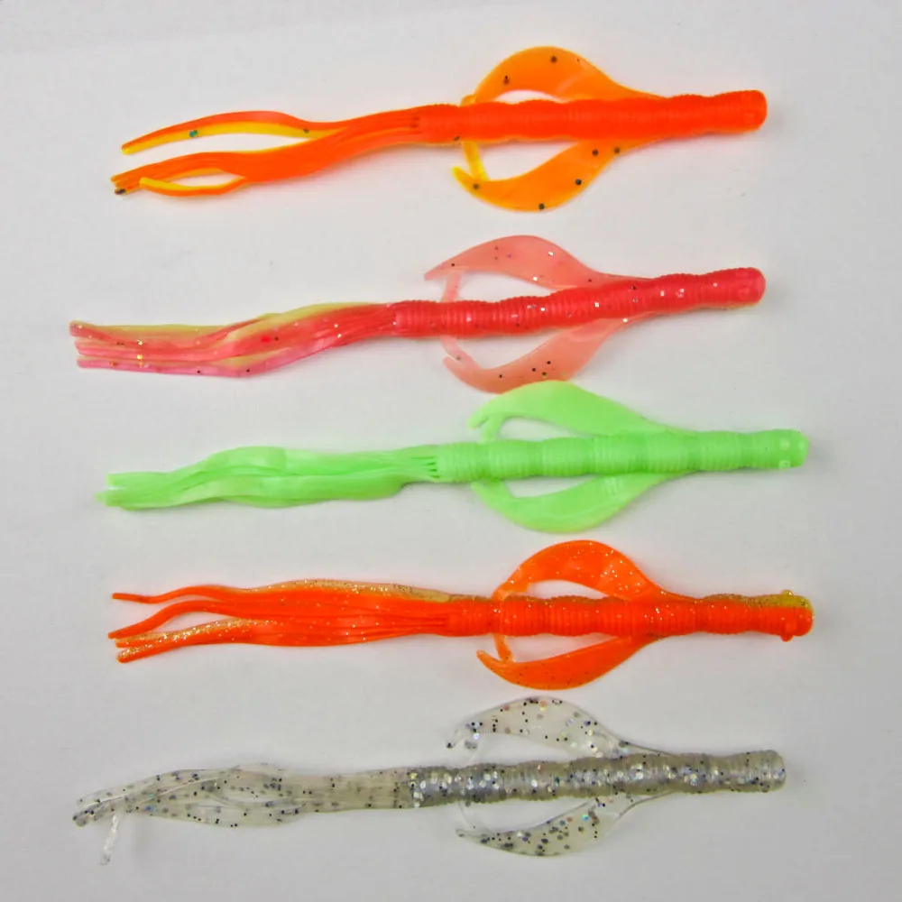 BassLegend рыболовная Мягкая приманка пластиковая червь существо окунь личинки