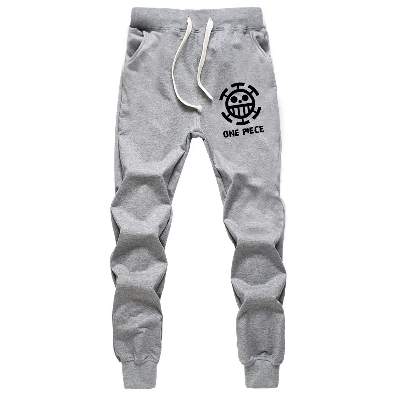 4 Новые летние модные спортивные дышащие штаны Trafalgar Law прямые штаны хлопковые длинные штаны для фитнеса - Цвет: 4