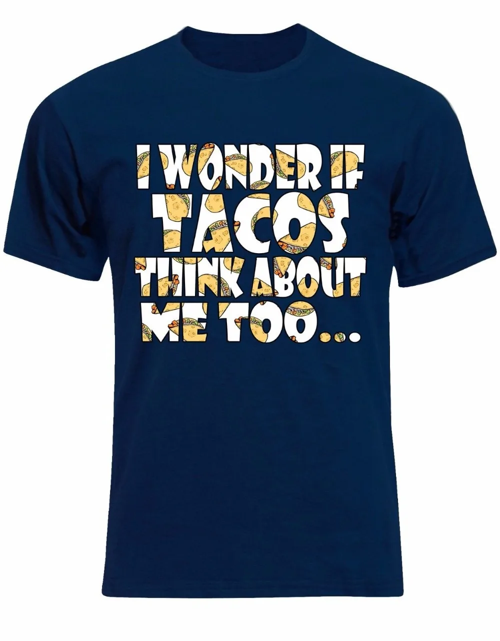 Высокое качество Футболки для девочек интересно если tacos думать о мне тоже funnyquote