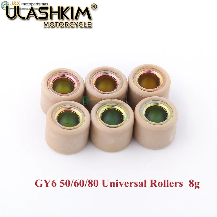 

Free Shipping Motorcycle scooter ROLLERS SCOOTER PARTS GY6 50CC 49CC 80CC 100CC 139QMB ROLLERS KYMCO 8G ROLLERS VARIATOR SET Q