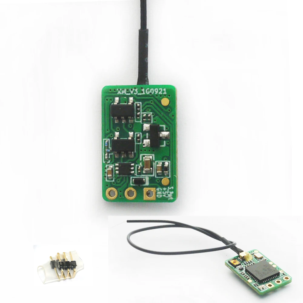 Оригинальный Frsky 16CH mini XM / + PLUS приемник для помещений FPV маленький квадроцикл PWM