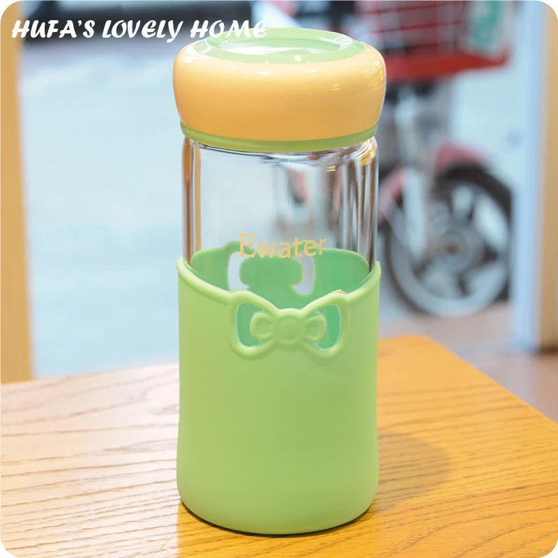 Мой горячей изоляции Стекло бутылки с хорошими крышка Портативный Чай Кофе