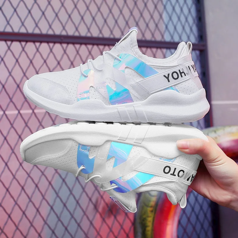 Женские кроссовки из дышащего материала модные сетчатые на весну 2019|Женские и