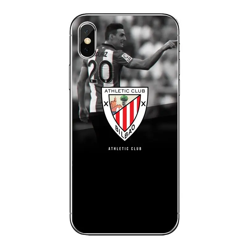 Прозрачные мягкие чехлы с логотипом спортивного клуба bilbao fc для iPod Touch iPhone 4 4S 5 5S 5C