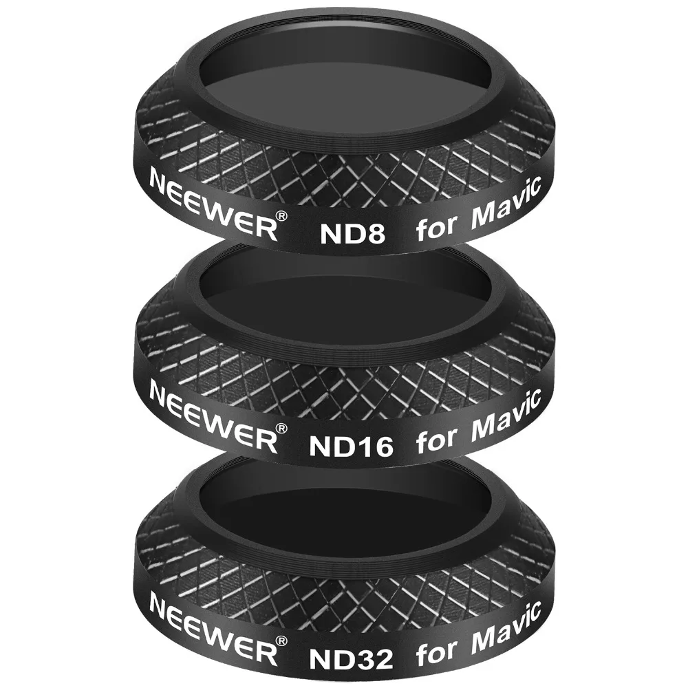 Neewer комплект из 3 предметов Комплект фильтров для объектива DJI Mavic Pro Дрон