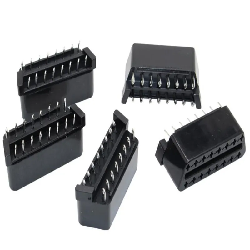 10 шт./лот Бесплатная доставка Obd2 16pin разъем obd obdii OBD2 J1962f|Соединители| |