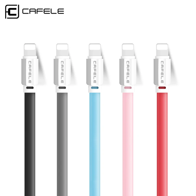 CAFELE USB кабель для iPhone X 10 8 plus зарядный быстрое зарядное устройство IOS 7 6s 5s iPad