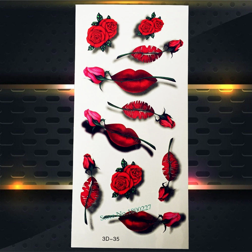 1 шт. временная татуировка для женщин и девушек|sticker free|sticker candystickers paint |