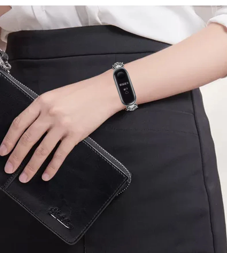 AKGLEADER для Xiaomi mi, 3 ремешка, металлический браслет с кристаллами и бриллиантами, браслет для Xiao mi Band, 3 ремешка для наручных часов, женский браслет