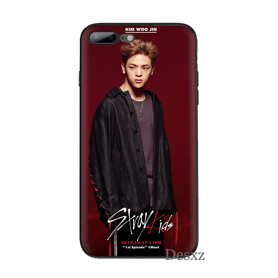 Silicone Tpu Phone Case Stray Kids KPop for iPhone 11 Pro X XS Max XR 6 6s 7 8 Plus 5 5s SE Protection Cover | Мобильные телефоны и