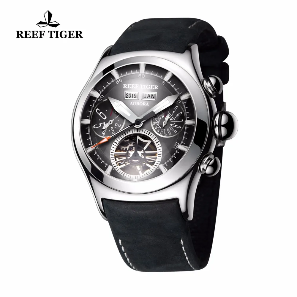 Спортивные часы Reef Tiger/RT Ourdoor мужские водонепроницаемые светящиеся