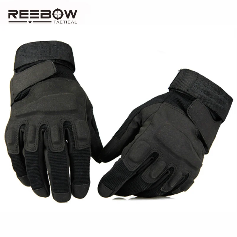 Перчатки REEBOW мужские тактические военные дышащие митенки с закрытыми пальцами