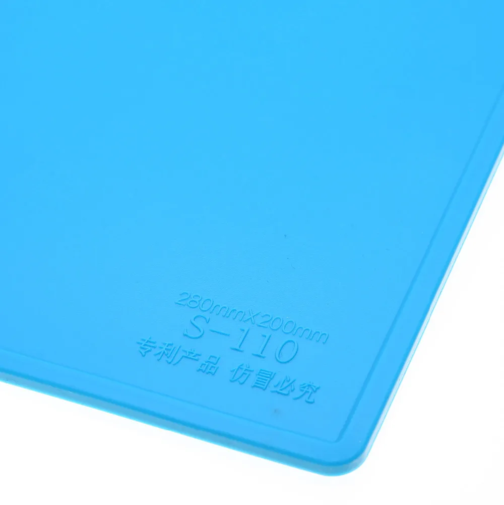 28x20 cm high quality BGA Heat Insulation Silicone Soldering Pad Repair Maintenance Platform Desk Mat for phone repair