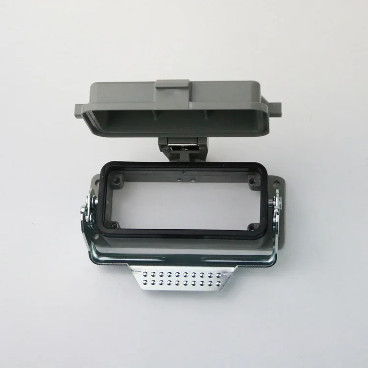 16 core H16B-HE-016-1 тяжелые разъемы с крышкой сбоку стоячие 16 a500v винты