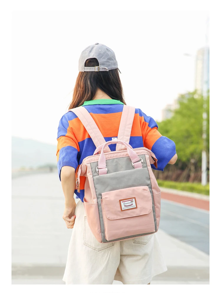 Harajuku, Холщовый женский рюкзак, для девочек, милые школьные сумки, для подростков, для путешествий, для студентов, Mochila Bolsa, вместительный рюкзак, летний