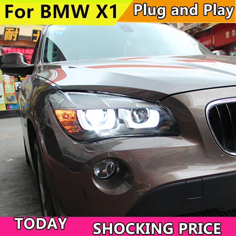 Doxa автомобильный Стайлинг светодиодный головной фонарь для BMW E84 фары X1 120 125 Ангел