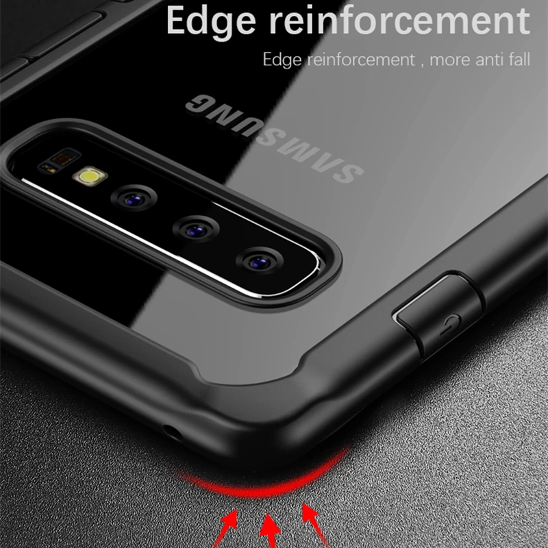 IPAKY оригинальный ударопрочный чехол для телефона Samsung Galaxy S10 Plus Роскошный