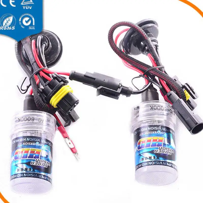 2 шт горячая распродажа новейшая 35W H7C ксеноновая лампа HID Лампа 6000k xenon h7 автомобильный светильник