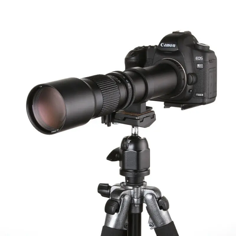 Комплект телеобъективов JinTu 500 мм f/8 0 для Sony E Mount NEX3 NEX5 NEX6 NEX7 A5000 A6000 A6500 A7 A7S A7R A7M A9 SLR