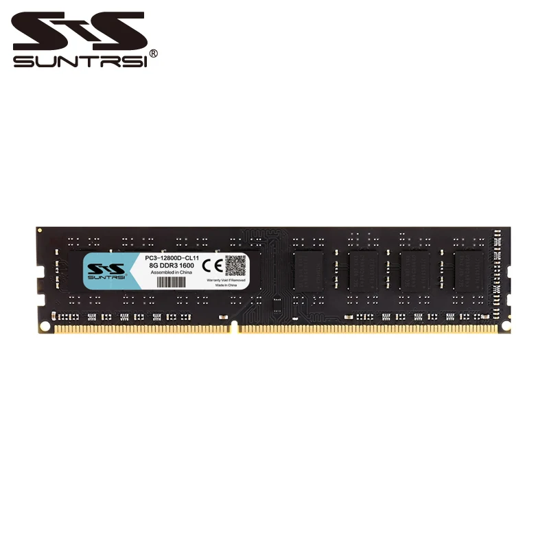 Suntrsi DDR3 8 Гб 1600 МГц 1333 МГц настольная память 240pin для настольного компьютера 1,5 в