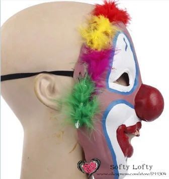 Бесплатная доставка маска Джокера мягкие резиновые крутые забавные страшные