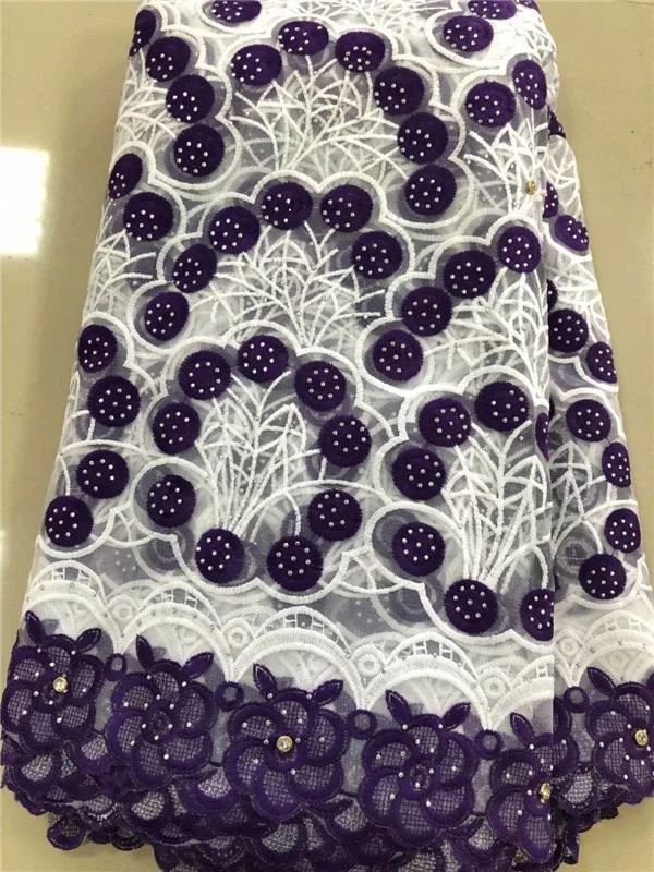 Африканская кружевная ткань новейшая партия тесьма с камешками французская