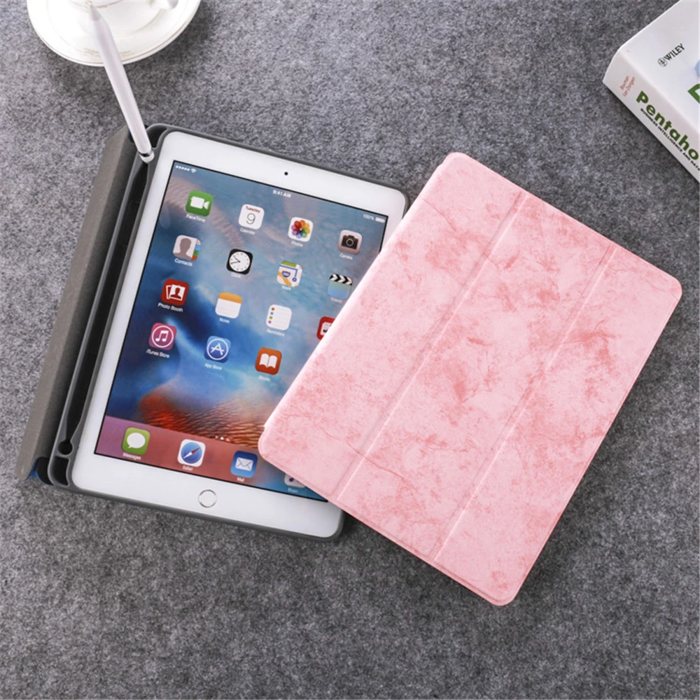 Чехол для iPad Air 3 Pro 10 5 Ультратонкий чехол с подставкой держателем карандашей