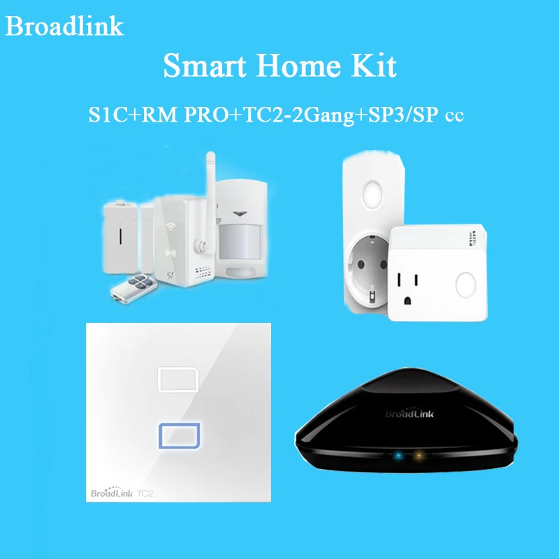 Broadlink Умный дом s1/s1c + RM2 RM Pro Универсальный Интеллектуальный контроллер Смарт Wi-Fi