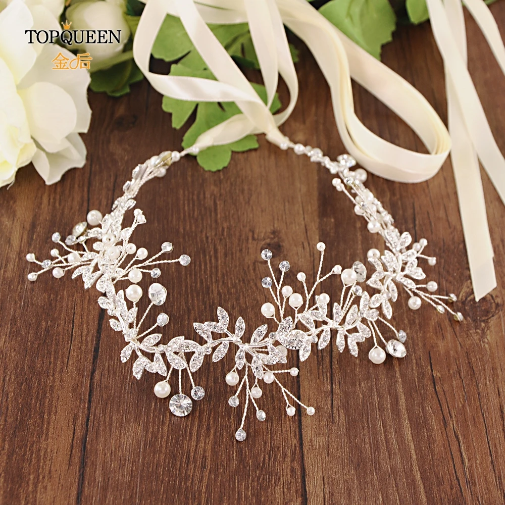 TOPQUEEN, SH233-S, серебристые, бриллиантовые, Свадебные ремни, кристалл, свадебный пояс, стразы, ремни для формального платья, сплав, листья, свадебный пояс