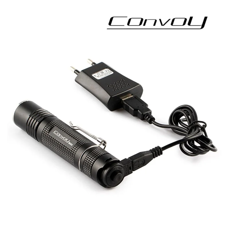 Конвой BD03 Cree XM U2 1000lm светодиодная вспышка светильник белый светодиодный 18650