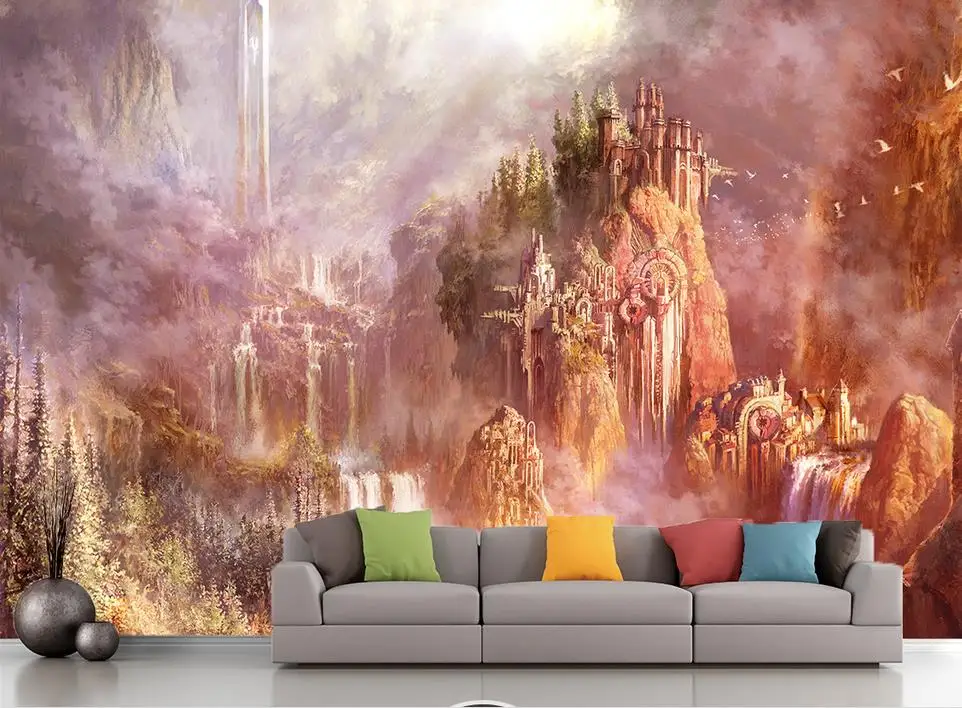 

customize 3d wallpaper walls Artistic scenery 3d photo wall papers home decor living room 3d wall murals wallpaper luxury