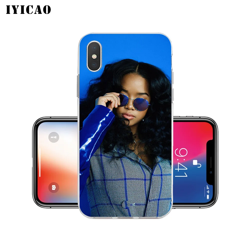 IYICAO Singer H.E.R Gabi Wilson Мягкий силиконовый чехол для телефона iPhone X XR XS MAX 6 6s 7 8 Plus 5 5S SE TPU