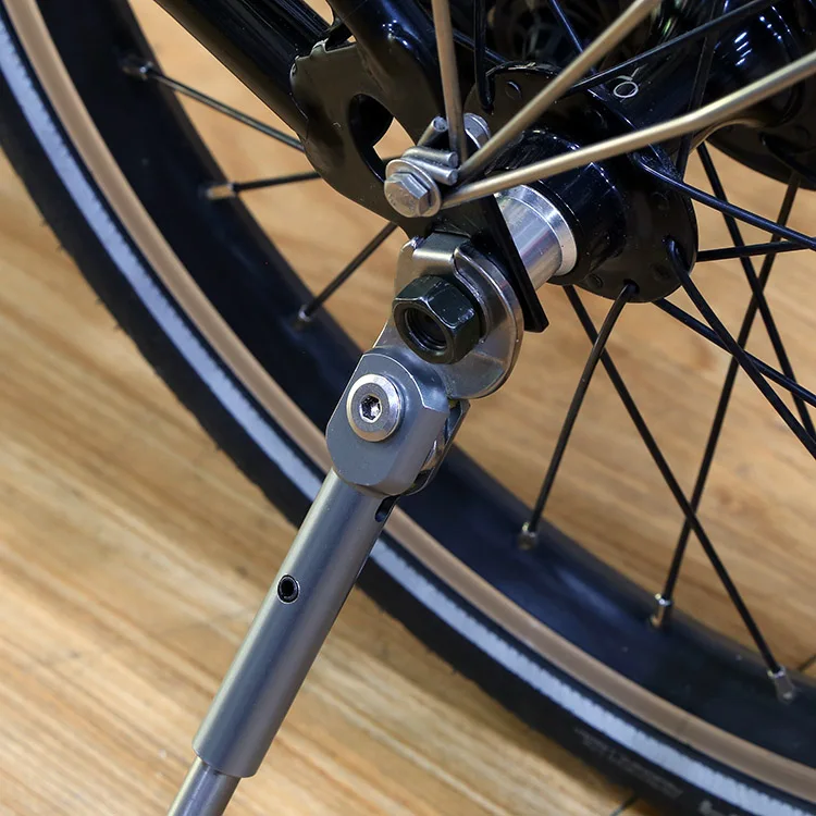 Титановая подставка для парковки для складного велосипеда Brompton