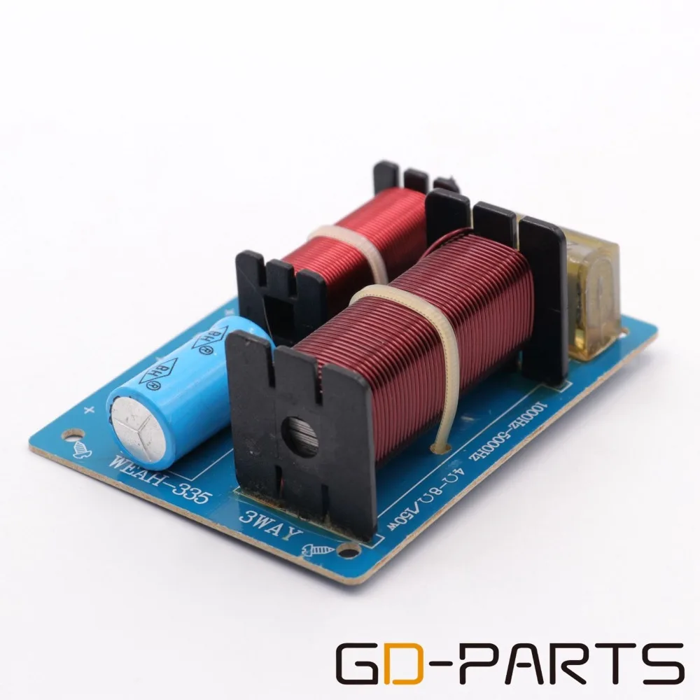 GD-PARTS 1 шт. 3-сторонний 80 Вт аудио динамик кроссовер разделитель частоты