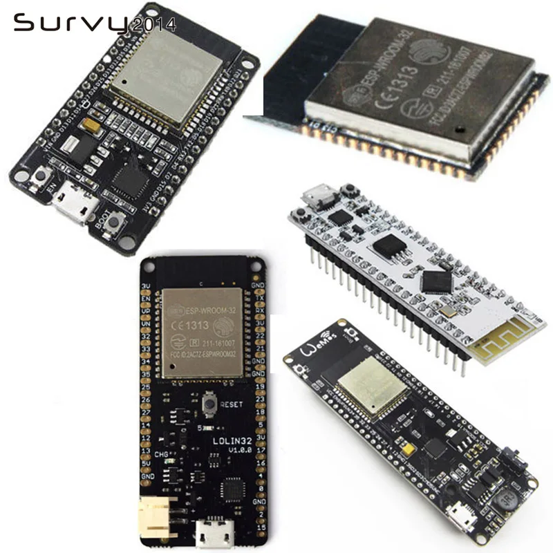 ESP-WROOM-32 ESP32 WiFi Bluetooth беспроводной модуль платы ESP8266 | Электронные компоненты и