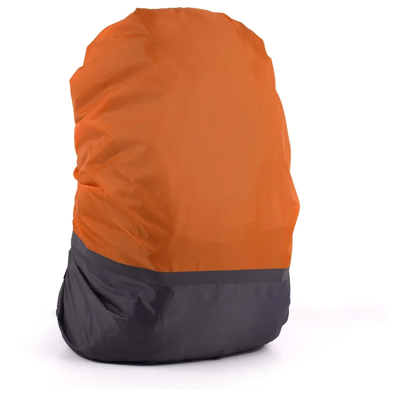 Orange-Gray 20L-70L светоотражающий светильник, водонепроницаемый рюкзак с защитой от пыли, дождевик, портативный ультра-светильник, на плечо, для защиты, для улицы, инструменты, походные сумки - Цвет: Orange-Gray