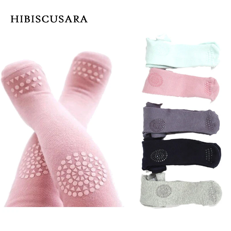 

Hot Sale Pure Cotton Baby Bottoms Toddler Kids Kneepad Pantyhose Candy Colors Spring Summer Bebe Girl Toddler Soft Tights
