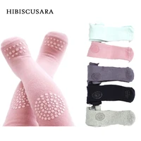 hot sale pure cotton baby bottoms toddler kids kneepad pantyhose candy colors spring summer bebe girl toddler soft tights