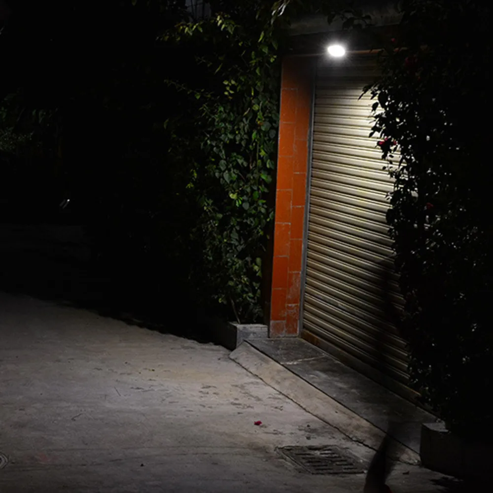 Waterproof Body Induction LED Wall Light Human Sensor Solar Lights IP65 Indoor Outdoor Bright Lighting for Home Garden Hallway | Лампы и