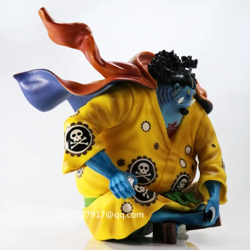 Одна штука семь Wuhai Jinbe Il corsaro ПВХ фигурка Коллекционная модель игрушечная коробка