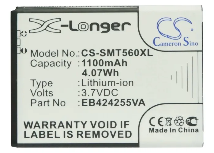 Cameron Sino 1100mAh батарея EB424255VA EB424255VU для Samsung C5530 S3350 S3850 S5220 S5222 T359 T369 T379 T479 T559 T669|cameron